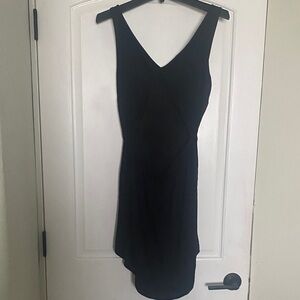 Open back cocktail dress
